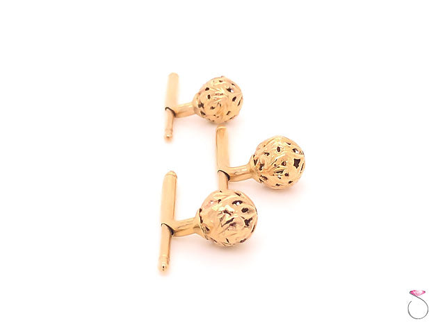 Ming's Hawaii Button Enhancers In 14K Yellow Gold, Set of 3