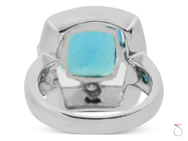 Blue Topaz December birthstone ring online sale
