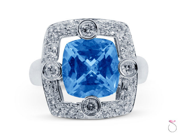 Blue Topaz Ring online