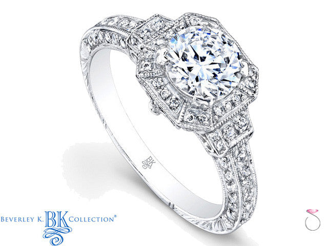 Beverley K Diamond Ring Without the stone R367AD