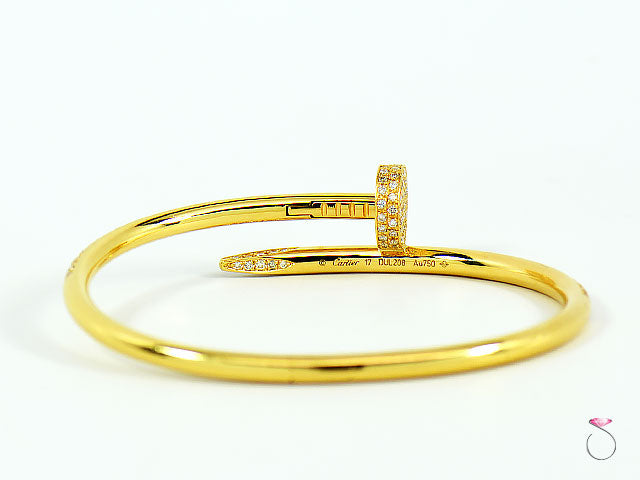 Gold and Diamond Love Bracelet