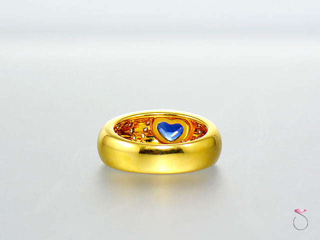 Chopard Love Diamond Sapphire Ring in 18K