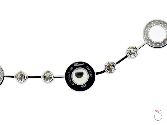 Chopard Solitaire Chopard Happy Diamonds White Gold Necklace | Solitaire Jewelers ...