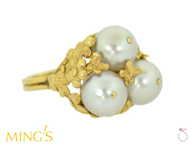 Ming's Hawaii Pearls Ring in 14K