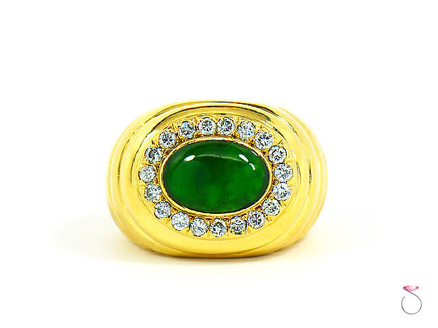925 Silver Rings Jade Men's Ring Natural Jade Ring | Wish