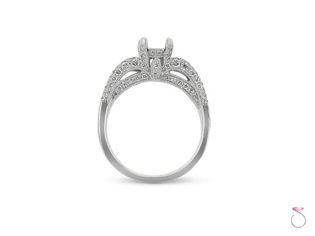 Engagement Ring Setting without the stone