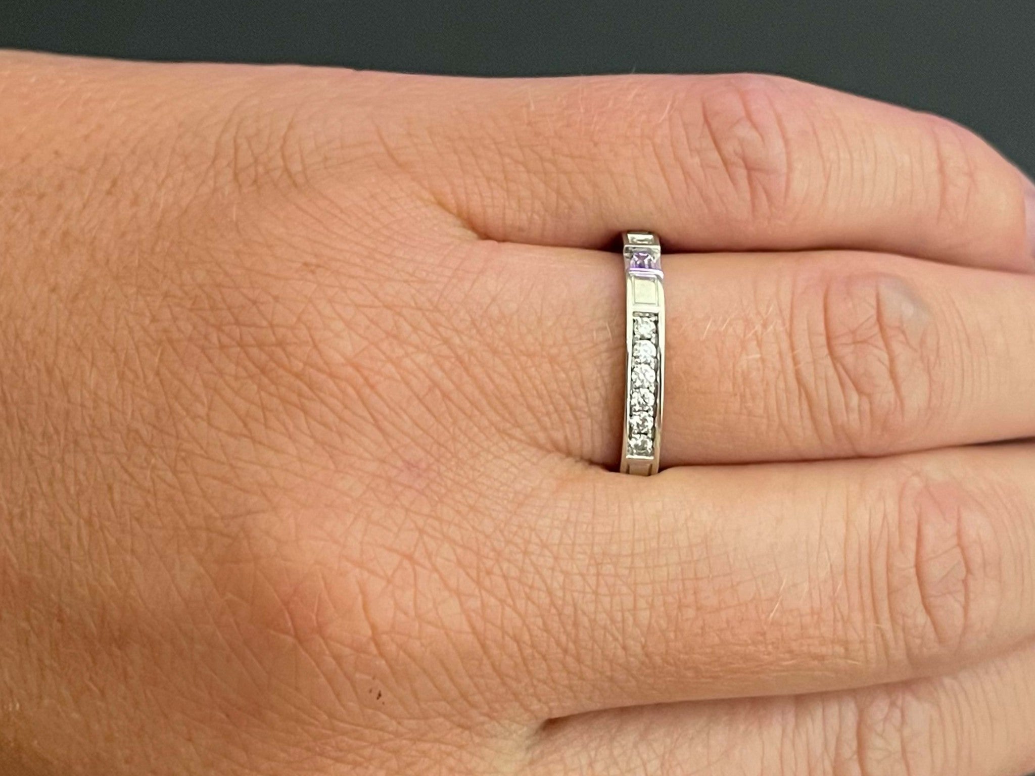 Harry winston diamond wedding band Clearance