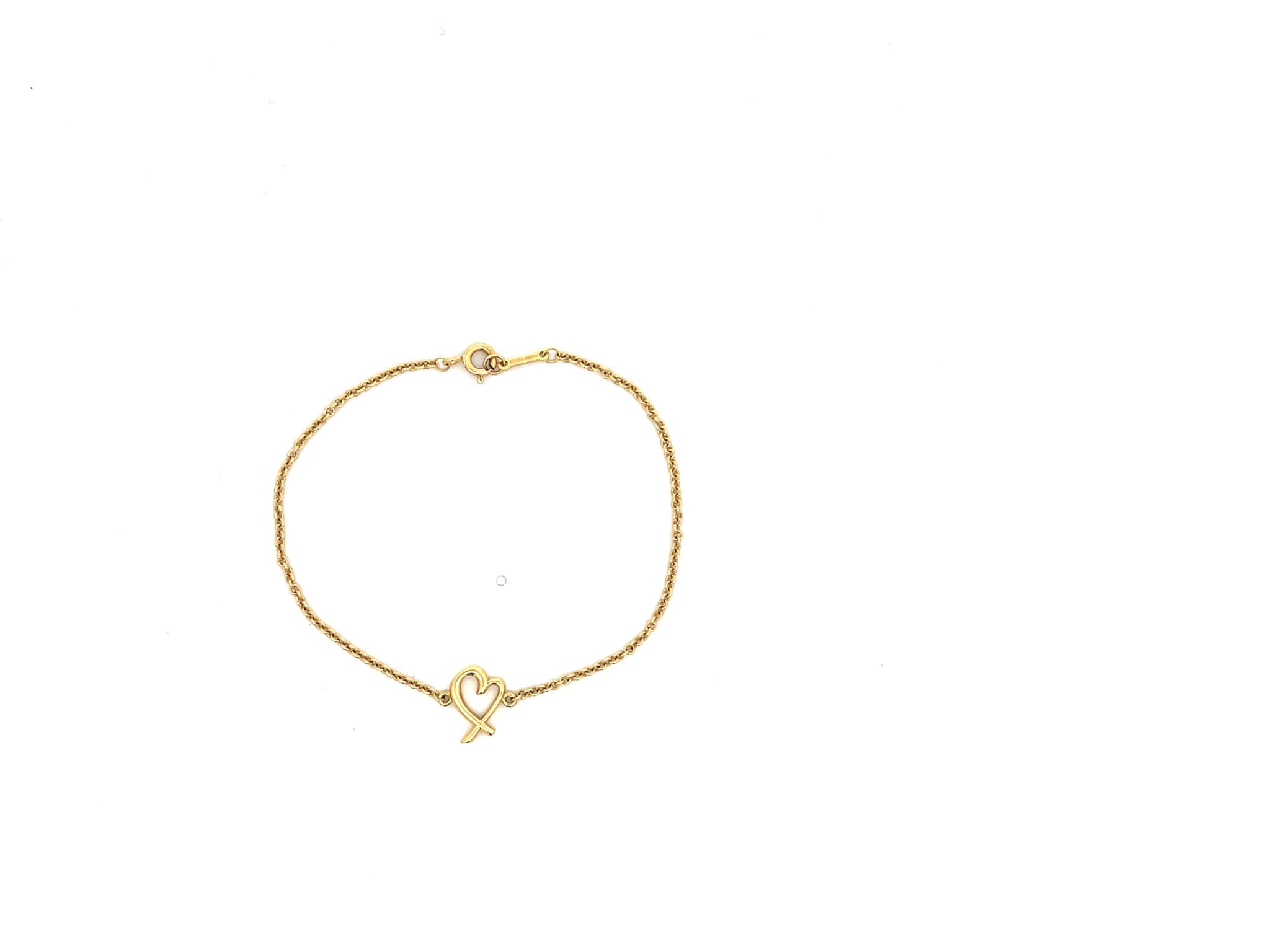 Tiffany and Co. Loving Heart Bracelet in 18k Yellow Gold