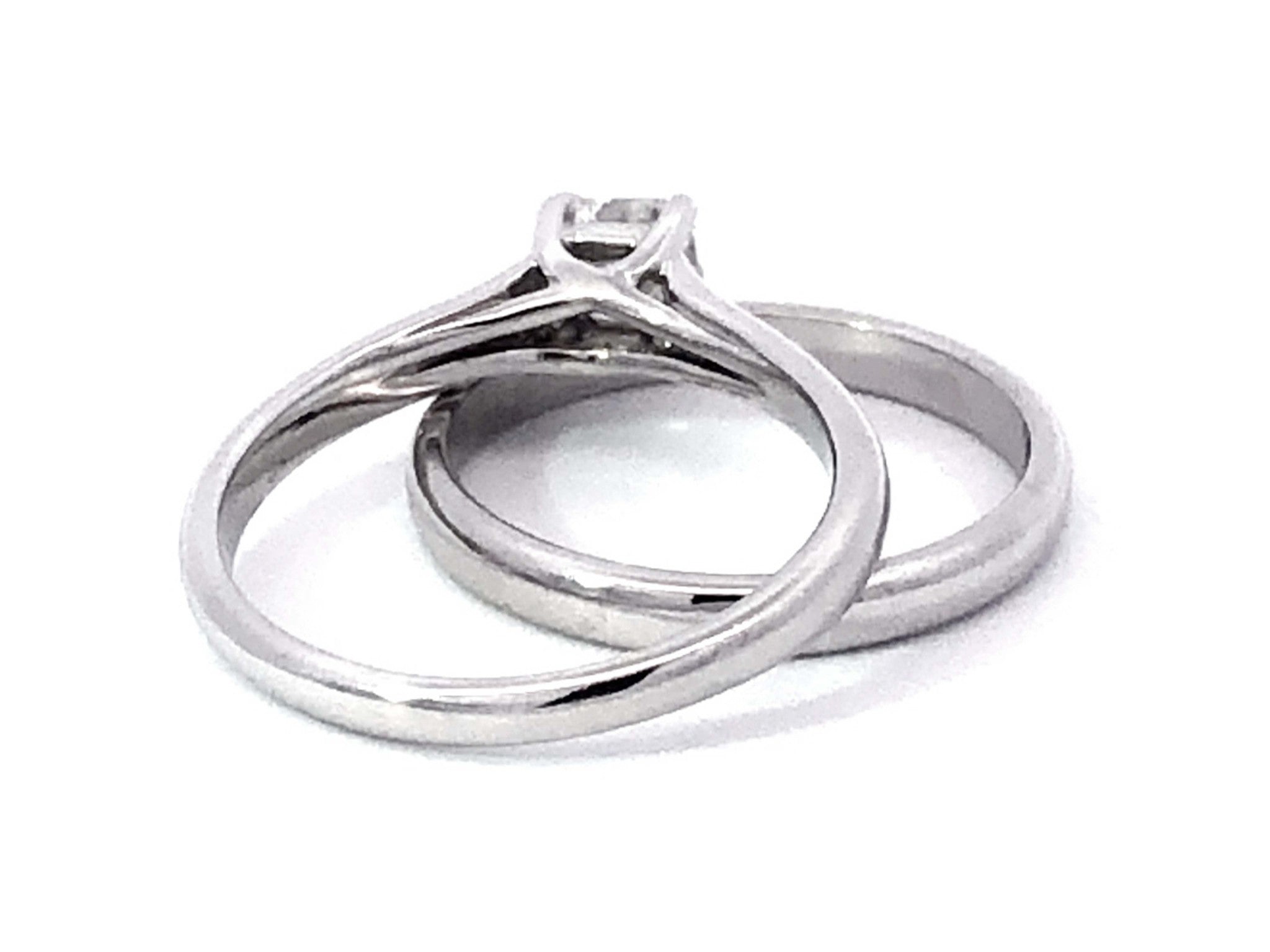 Tiffany & Co. Lucida Diamond Engagement Ring Set in Platinum, H VVS2 0.30 ct