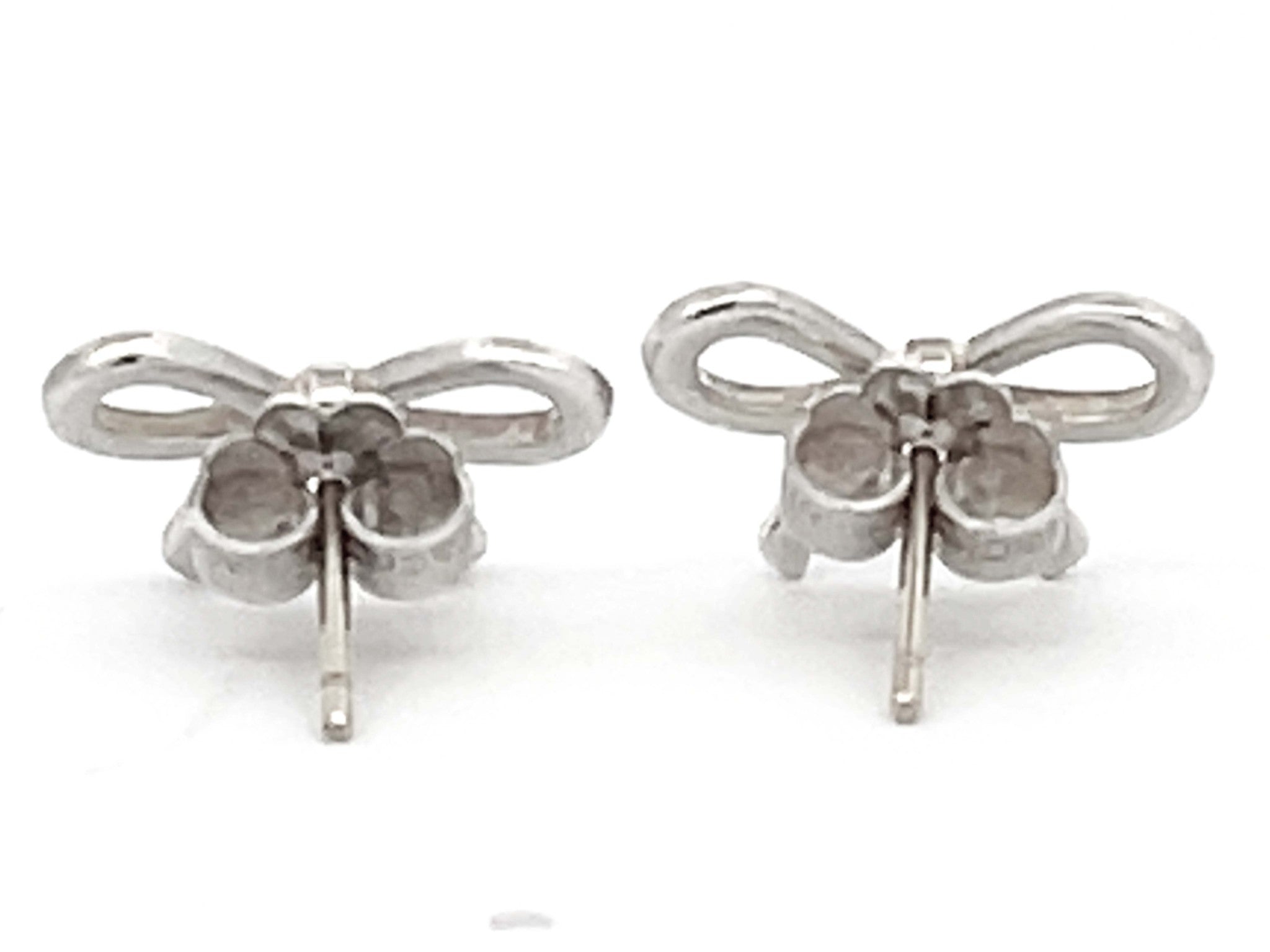 Tiffany & Co. Bowtie Earrings in Sterling Silver