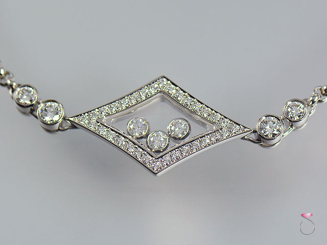 Chopard Happy Diamond 0.69ct Gold Bracelet - Estate Jewelry