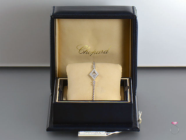 Chopard Solitaire Chopard Happy Diamond White Gold Bracelet | Solitaire Jewelers ...