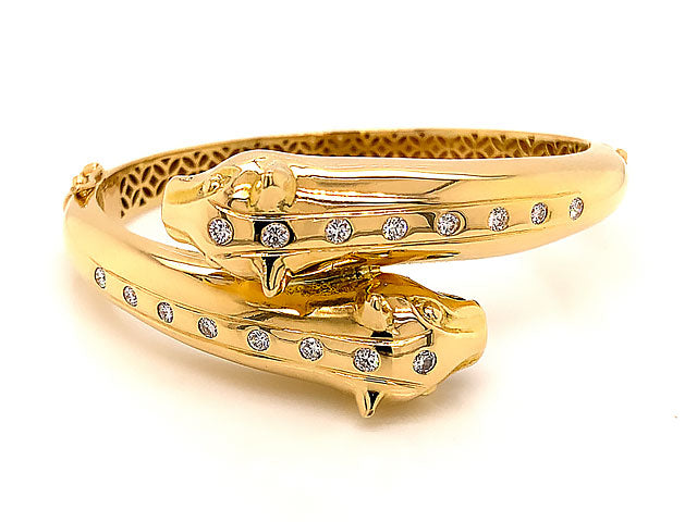 Buy Girl Era Set of 4 Personality 18k Gold Twisted Circle Charms Bangle  Bracelet Online at desertcartINDIA