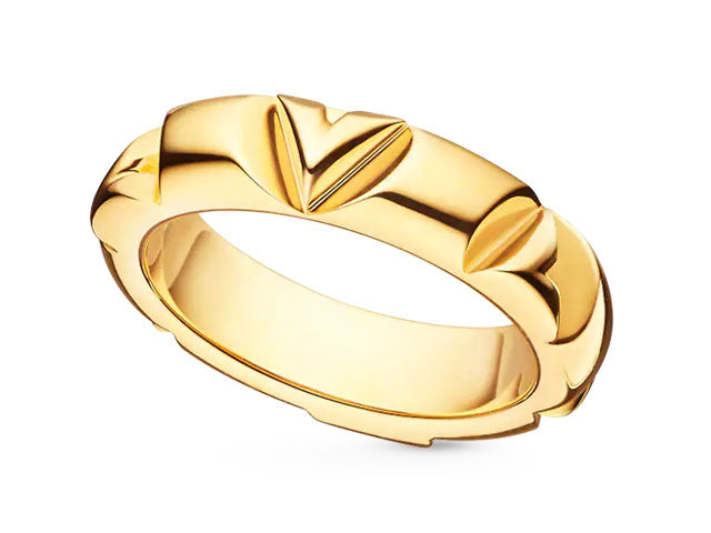 Louis Vuitton LV Volt Multi Wedding Band, Yellow Gold - LVLENKA Luxury  Consignment