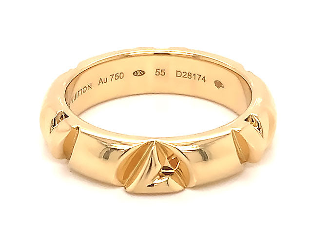 Louis Vuitton, Jewelry, Louis Vuitton 8kt Gold Ring Stamped Box Sz 5 X  Firm On Price X