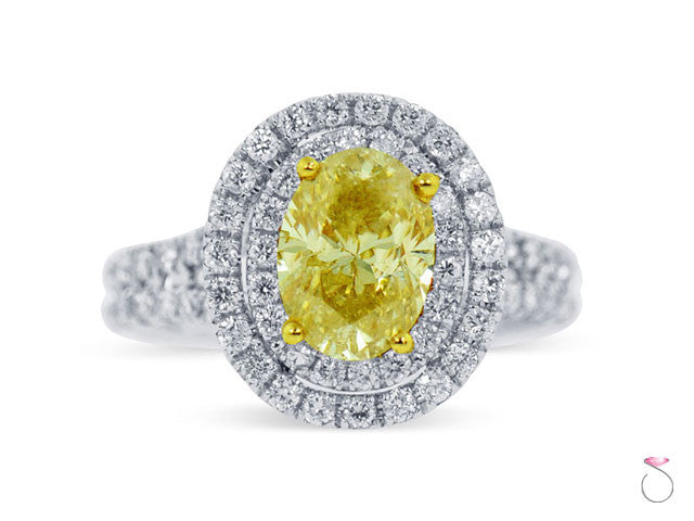 Yellow diamond rings Hawaii